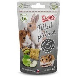 Dafiko plněné polštářky pro hlodavce jablko 40g