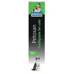 Petosan zubní pasta drůbeží pro kočky 85g tuba