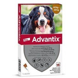 Advantix Spot On 1x6ml pro psy 40-60kg (1pipeta)