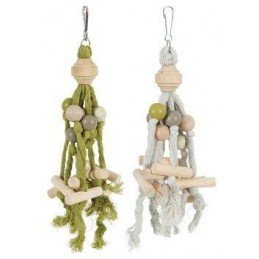 Hračka pro papoušky KITO L dřevěná Zolux