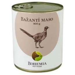 BOHEMIA Bažantí maso ve vlastní šťávě 800g