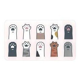 Podložka pro kočky pod misku, tlapky S Zolux