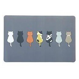 Podložka pro kočky pod misku, kočičky S Zolux