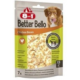 Pochoutka 8in1 Better Bello Chicken Bones XS 84g/7ks