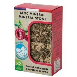 Minerální kámen EDEN hlodavci malina 2x100g Zolux