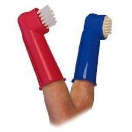 Kartáček zubní na prst  2ks CVET