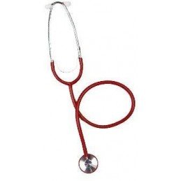 Fonendoskop CVET jednokomorový 1-hadičkový červená