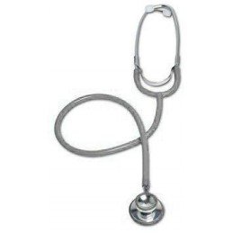 Fonendoskop CVET dvoukomorový 1-hadičkový  šedý