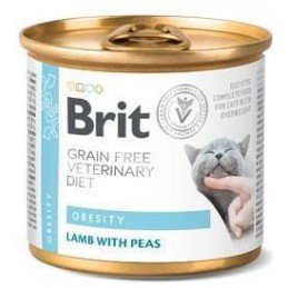Brit VD Cat GF konz. Obesity 200g