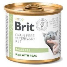 Brit VD Cat GF konz. Diabetes 200g
