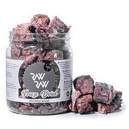 Raw Raw pochoutka mrazem sušené Pštrosí maso 90g