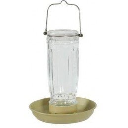 Krmítko venkovní GLASS sklo zelená Zolux