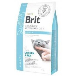 Brit VD Cat GF Obesity 2kg
