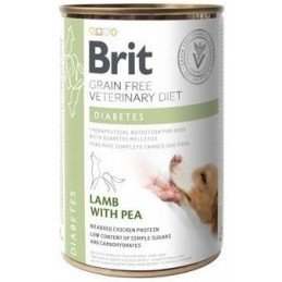 Brit VD Dog GF konz. Diabetes 400g