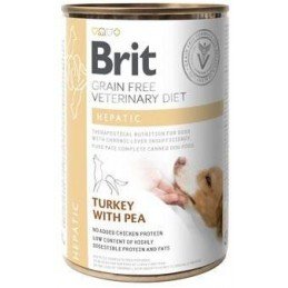Brit VD Dog GF konz. Hepatic 400g