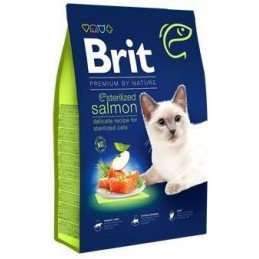 Brit Premium Cat by Nature Sterilized Salmon 300g