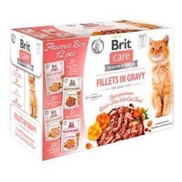 Brit Care Cat Fillets Gravy Flavour box 4*3psc(12*85g)