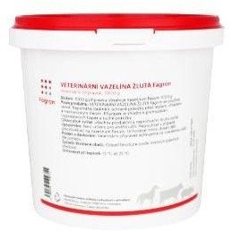 Vazelína žlutá - veterinární 1000g