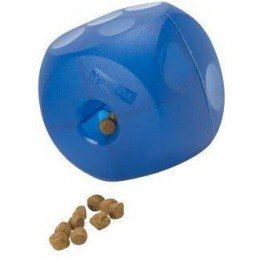 Hračka pes BUSTER Soft Mini Cube modrá 9cm