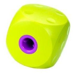 Hračka pes BUSTER Food Cube limetková 12cm, L