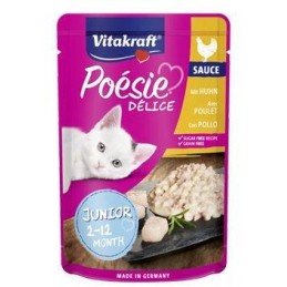 Vitakraft Cat Poésie DéliSauce kapsa junior kuřecí 85g