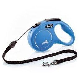 Vodítko FLEXI Classic NEW M lanko 5m/20kg modrá