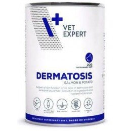 VetExpert VD 4T Dermatosis Dog Salmon konzerva 400g