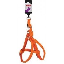 Postroj pes MAC LEATHER oranžová 20mm Zolux