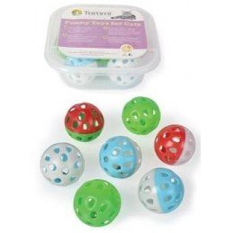 Hračka BOX Míček Jingle 2-barevný 4cm /7ks