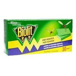 Biolit náhradní polštářky proti komárům 30ks