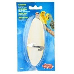 Kost sépiová s držátkem 12x5x1,5cm Hagen 1ks