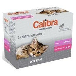 Calibra Cat  kapsa Premium Kitten multipack 12x100g