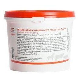 Ichtamolová veterinární mast  10% 1kg