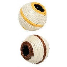 Hračka kočka Sisal Ball Zolux