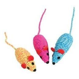 Hračka kočka Elastic mouse mix barev Zolux