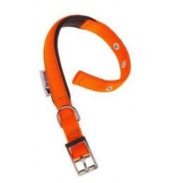 Obojek nylon DAYTONA C 35cmx15mm oranžový FP 1ks