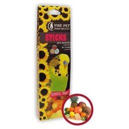 FINE PET Tyčinka Andulka exot ovoce 2ks/110g