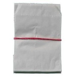 Sáček lékárenský papírový bílý 9x14cm 100ks