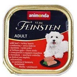 Animonda paštika Classic hovězí a krůtí srdce pes 150g