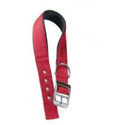Obojek nylon DAYTONA C 53cmx25mm červený FP 1ks