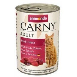 Animonda konz. kočka Adult hovězí srdce 400g