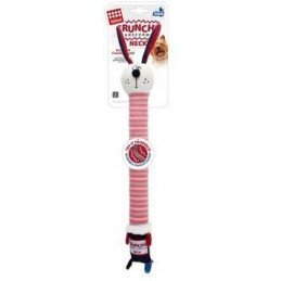 Hračka pes GiGwi Plush Friendz králík S křupavý krk