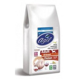Agil Adult All Breed Low Grain Chicken,Lamb,Tuna 10kg