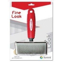 Kartáč jemný Fine Look L red image 12x18cm