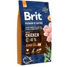 Brit Premium Dog by Nature Senior S+M 8kg