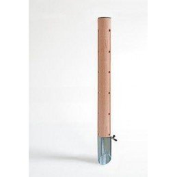 Psí pisoár svislé drážkování Pozinkovaný trn Č.2