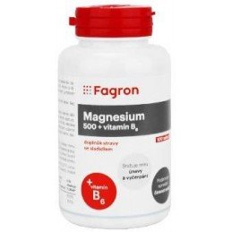 Magnesium 500mg+vit.B6 100tbl Fagron