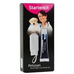 Petosan startovací sada kartáček na prst+pasta 20g 1ks