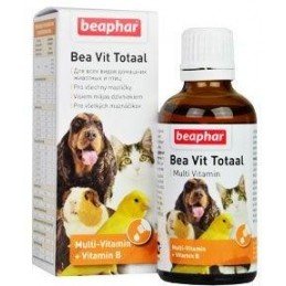 Beaphar Vit Total vitaminové kapky pes,kočka 50ml