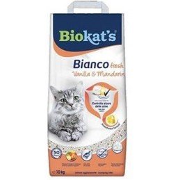 Podestýlka Biokat's Bianco Fresh Vanilla&Mandarin 10kg